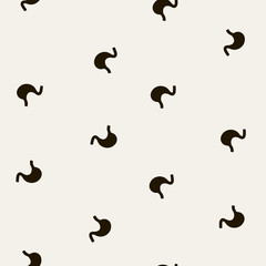seamless background: stomach