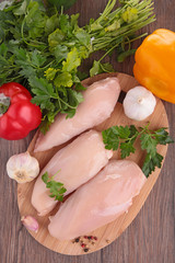 raw chicken breast