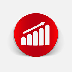 realistic design element: chart