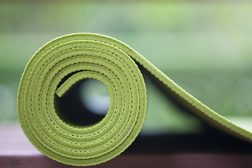 Fototapeta na wymiar yoga mat