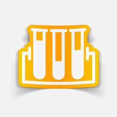 realistic design element: tube