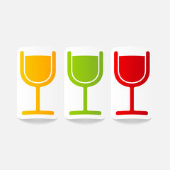 realistic design element: cocktail