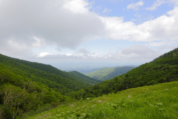 Naklejka premium Tokachi Hokkaido Japonia