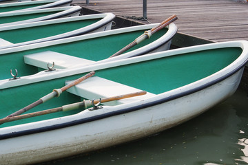 rowboat at a lake