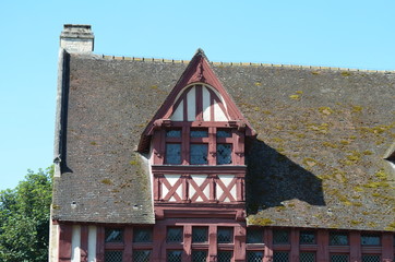 Maison des Quatrans (XIV-XVème siècle) à Caen (Normandie)