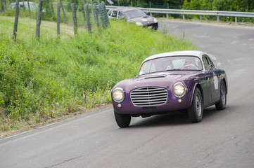 Violet classic car