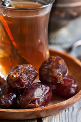 Arabic tea and dates