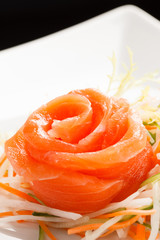 salmon appetizer