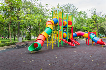 Playground at public park