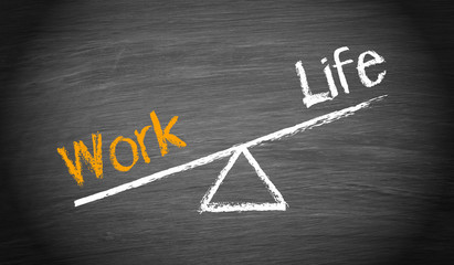 Work and Life Imbalance - obrazy, fototapety, plakaty