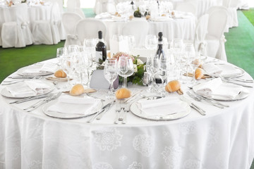 wedding reception outdoor