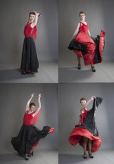 flamenco collage © raduga21