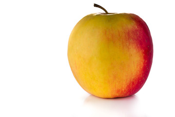 fresh apple isolated on white