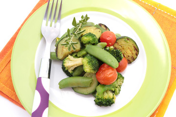 légumes vapeur