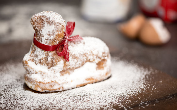selbst gebackenes Osterlamm