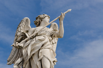 Angel statue, Castel Sant'Angelo, Rome, Italy