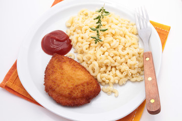 cordon bleu et coquillettes