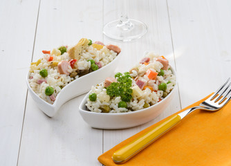 Riso freddo, fuoco selettivo