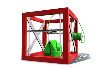 Tapeten 3D printer maakt huis © emieldelange