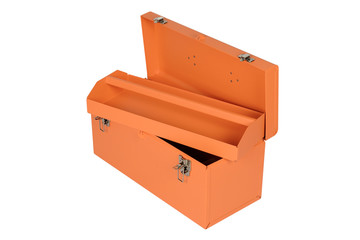 orange tool box