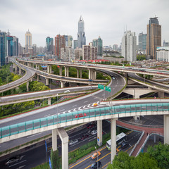 Fototapeta premium Shanghai Verkehr