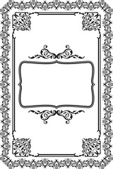 Baroque frame