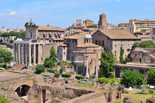 Italy. Roman Forum
