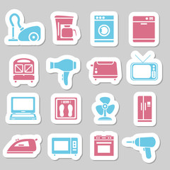 home appliance stickers