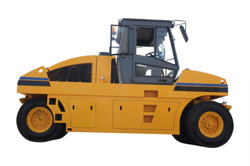 The image of road roller