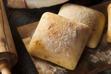 Fresh Homemade Ciabatta Buns