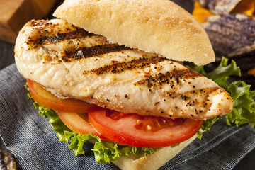 Healthy Grilled Chicken Sandwich