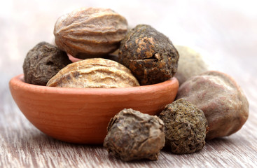 Triphala, a combination of ayurvedic fruits