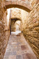 Obraz premium Campiglia Marittima is an old village in Tuscany, Italy