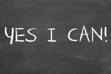 yes I Can, Motivational Phrase
