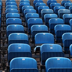 Obraz premium Blue chairs