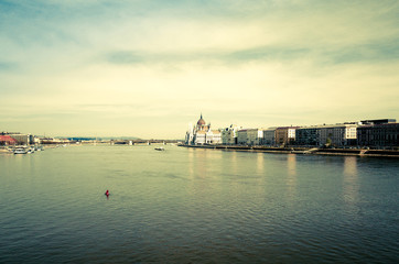 view of historic architectural in Budapest, Hungary