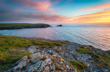 Sunset at Pentire