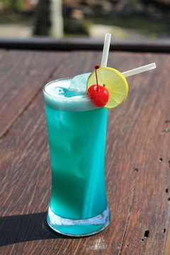 Blue Hawaiian Cocktail