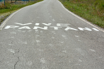 Obraz premium strada a pantani