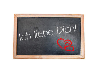 Fototapeta premium ich liebe dich