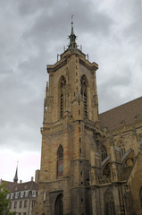 Fototapeta na wymiar St Martin's Church. Colmar, France