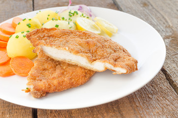German schnitzel