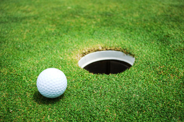 Obraz premium golf ball
