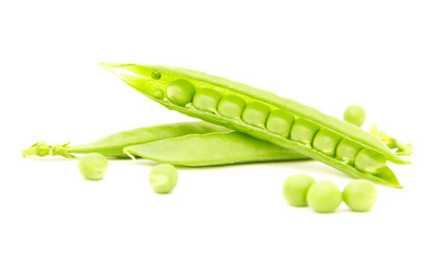 Pea pod isolated