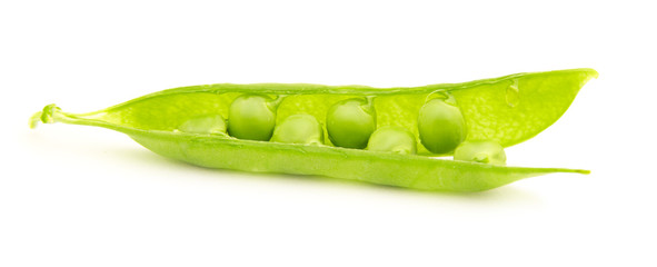 Pea pod isolated