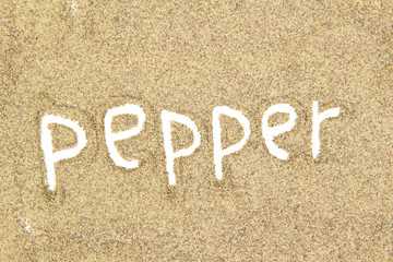 Pepper abstract