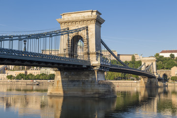 Obraz premium Szechenyi Chain Bridge