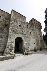 Fototapeta na wymiar castel in toscana