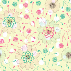 Seamless floral pattern