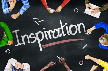 Group of Multiethnic People Discussing About Inspiration